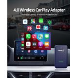 Carlinkit - 4.0 Draadloze USB-adapter - Dongle - USB-A/USB-C