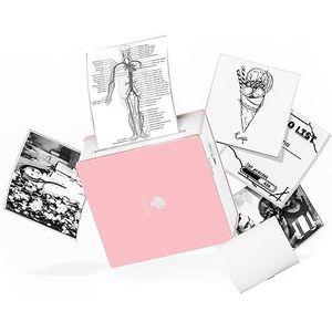 Phomemo M02 Printer - Mini Thermische Stickerprinter, Instant Photo Printer, Kleine Bluetooth Draadloze Foto Maker, Compatibel met Telefoon & Tablet, Roze