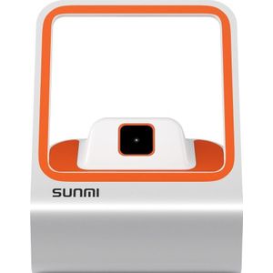 Sunmi Blink QR Barcode Scanner stationair, Barcode scanner, Oranje, Blauw