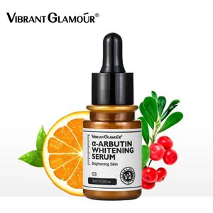 VIBRANT GLAMOUR - A-arbutine Serum - Rijk aan Niacinamide - Vitamine C - Verfrissend en Zacht Huidgevoel - Effectief te Hydrateren