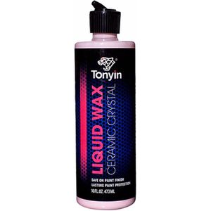 TONYIN | Liquid wax | Ceramic chrystal | Hoogglans | Bescherming van autolak | 473ml | TW01