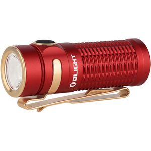 OLight Baton 3 Red Zaklamp werkt op een accu LED 1200 lm 33 h 53 g