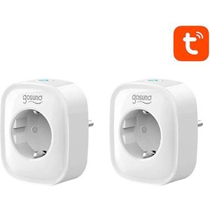 Gosund SP1 WiFi smart socket, 2 pieces (two-pack), 16A, Tuya