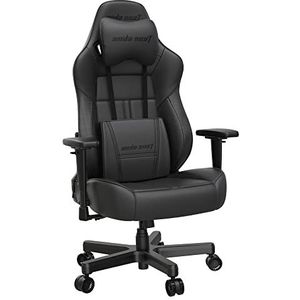 Anda Seat Dark Demon Dragon Gamingstoel voor volwassenen, ergonomische gamingstoel, verstelbare bureaustoel, nek- en lendensteun, grote bureaustoel van leer