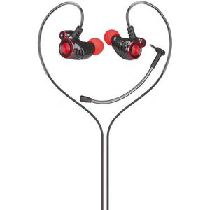 HP - DHE-7002 - In Ear Oordopjes - Zwart - Bedraad