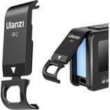 Ulanzi - G9-2 Batterijklep - Zwart - Oplaadaansluiting voor GoPro Hero 9,10,11,12,13