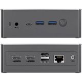 Bmax B4 Turbo Mini PC - Intel N150 - 16GB RAM - 512GB SSD - Windows 11 Pro - Dual HDMI & USB-C - Ondersteunt 4K @ 60Hz