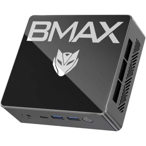 Bmax B4 Turbo Mini PC - Intel N150 - 16GB RAM - 512GB SSD - Windows 11 Pro - Dual HDMI & USB-C - Ondersteunt 4K @ 60Hz