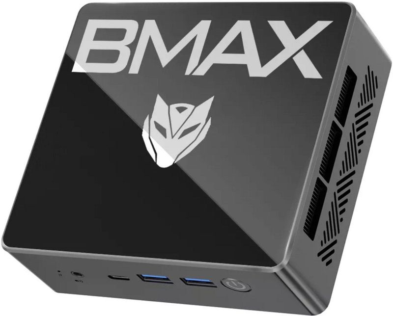 Bmax B4 Turbo Mini PC - Intel N150 - 16GB RAM - 512GB SSD - Windows 11 Pro - Dual HDMI & USB-C - Ondersteunt 4K @ 60Hz