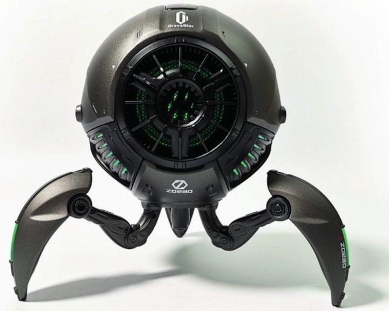 Zoeao - GravaStar - Bluetooth Luidspreker - Grijs - 20 W Uitgangsvermogen