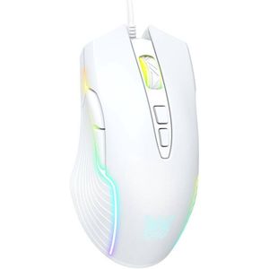 Onikuma - CW905 - Gamingmuis - Wit - Bedraad