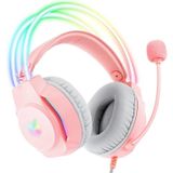 Gaming headphones ONIKUMA X26 roze