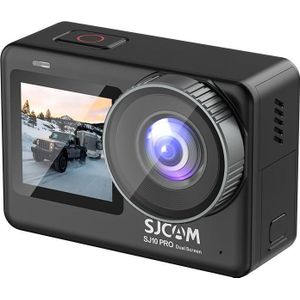 SJCAM SJ10 Pro Dual Screen Actiecamera 12MP 4K 60fps H.265 Gyro Anti-Shaking Touchscreen 2,3 inch Live Streaming Waterdicht lichaam DV Sport