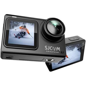 Sjcam SJ8 camera met dubbel scherm zwart (UHD, WiFi), Action Cam, Zwart