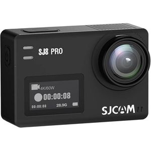 SJCAM SJ8 Pro 4K 60fps Dual screen Wifi action cam en dashcam
