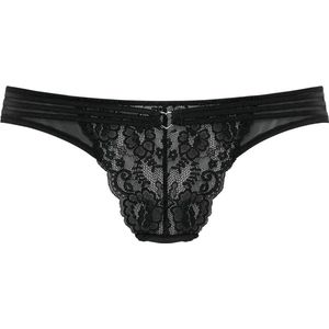 Vivance - FRANCESCA - Stringpants - Zwart - Hoge Beenlijn
