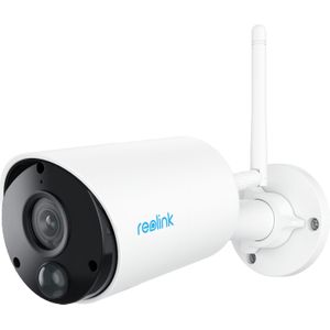 Reolink Argus Eco Navulbare Batterij Draadloze Openluchtveiligheidscamera, 2K HD Weerbestendige WiFi CCTV IP Camera met IR Nachtvisie PIR Bewegingsdetectie 2-zijdige Audio microSD Groef