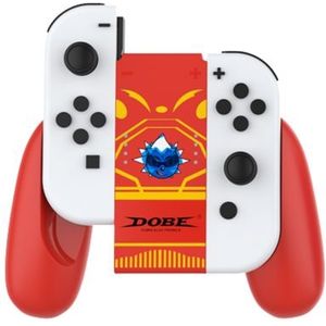 DOBE Oplader handgreep tot Nintendo Switch & OLED Rood