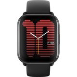 Amazfit Active Smart Watch met AI Fitness Exercise Coach, GPS, Bluetooth Bellen, Muziekopslag, 14 Dagen Batterij, 1,75"" AMOLED Display & Alexa-Geschikt, Middernacht Zwart