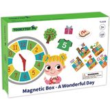 Tooky Toy A Wonderful Day Houten Speelgoed - Magneetbord - Educatief Speelgoed - 108-delig