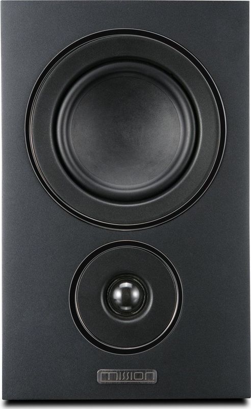 Mission - LX-1 MK II - Boekenplankspeaker - Walnut - 2 Stuks