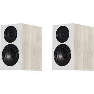 Wharfedale Diamond 12.1 paar passieve plankluidsprekers, licht hout