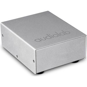 Audiolab DC-Block - Hoogwaardig Signaalonderdrukking - Ruisfilter voor Hifi-Systemen en Audiocomponenten - Zilver