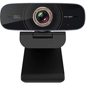 Webcamera Full HD 1080p USB Streaming Camera met Microfoon voor Laptop en Desktop Compatibel voor Mac OS Windows 10/8/7 …