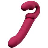 Lovense - Lapis Strapless Strap-on Vibrator - Roze