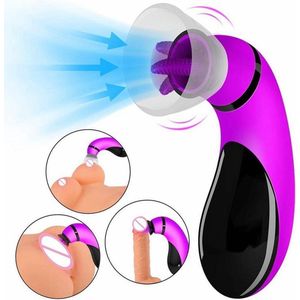 Exclusive angel - Hot Vagina Tong Vibrator - tepel Suction Cup - Vibrating Massager - krachtige Oral Sucking Sex Machine