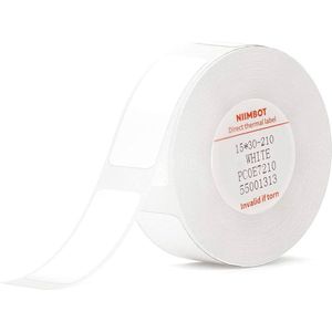 Niimbot Labels - Etiketten - Voor D11(H)/D110(M)/H1S/D101 - 15 x 30 mm - 210 vellen - Wit