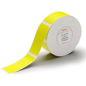 Niimbot - Labels/Etiketten D110(M)/D11(H)/H1S/D101 - 12x40mm - 160 vellen - Fel Geel