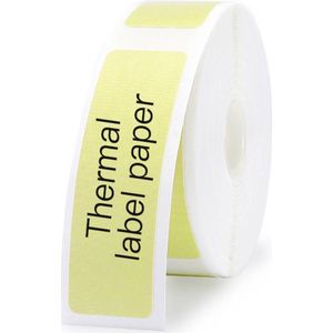 NIIMBOT A2A68301301 - Etiketten - Geel - 40 x 12 mm - 160 stuk(s)