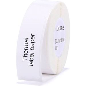 NIIMBOT A2K18638601 Etiketten - Wit - 72 x 12.5 mm - 65 Stuk(s) - Kabeletiketten