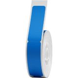 Tape voor NIIMBOT D11 D110 Cable Label Print Paper 12,5 x 109 mm Standaard gelamineerd Office Labeling Tape vervanging voor D11 D110 Waterproof Tear Proof 1 Roll 65 stuks kabel (blauw)