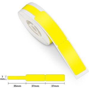 NIIMBOT - D11 D110 - Label Tape - 12,5 x 109 mm - Standaard Gelamineerd - 1 Rol - 65 Stuks