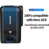 Telesin - GP-CLC-902 - Batterijklep - Zwart - Metaal