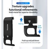 Telesin - GP-CLC-902 - Batterijklep - Zwart - Metaal