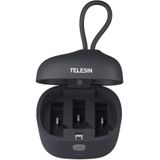 Telesin Allin oplaadbox voor Rode Wireless GO & Wireless GO II