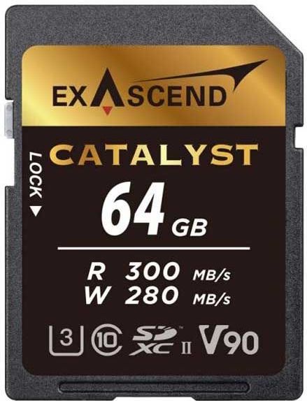 Exascend - Catalyst - Geheugenkaart - 64GB - SDXC V90