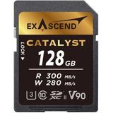 Exascend - UHS-II V90 Catalyst - Geheugenkaart - 128GB - Hoge Snelheid