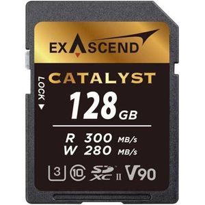 Exascend - UHS-II V90 Catalyst - Geheugenkaart - 128GB - Hoge Snelheid