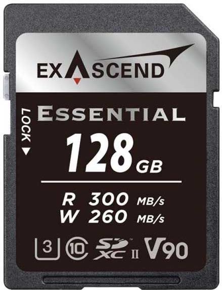 Exascend - Essential UHS-II SD Card - 128GB - Geheugenkaart