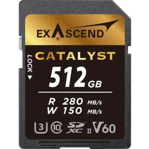 Exascend - Catalyst - Geheugenkaart - 512GB - SD UHS-II V60