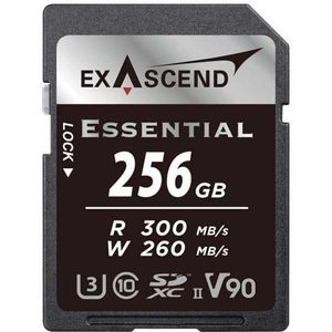 Exascend - Essential UHS-II SD Card - 256GB - Geheugen
