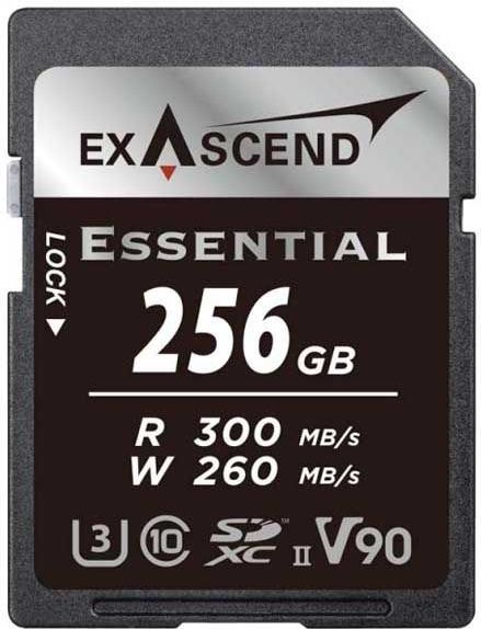 Exascend - Essential UHS-II SD Card - 256GB - Geheugen