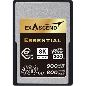 Exascend - Essential Cfexpress - Geheugenkaart - 480GB - PCIe 3.0 - NVMe 1.4