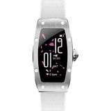 Kumi Smartwatch K18 Svarovski 1.14 inches 80 mAh zilver