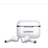 Lenovo Livepods LP1S Wireless Bluetooth 5.0 Earbuds - Volledig Draadloos In-Ear Oortjes - Waterproof IPX-4 - Siliconen Oordopjes - Universeel Apple/Samsung/Android/iPhone - Wit