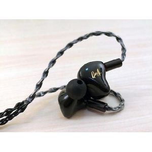 Queen of Audio Kinera ausinės Koningin van Audio Rožinė Lady (Bedraad), Koptelefoon, Zwart